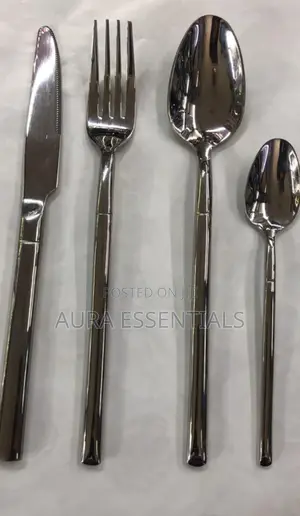 Sliver Cutlery Set Stainless Steel 24pcs