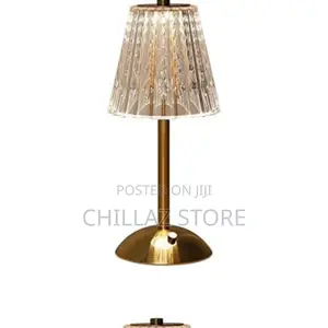 Rechargeable Crystal Table Lamp.