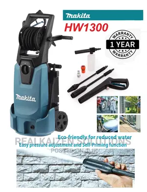 MAKITA 130bar Electric Power Jet Pressure Cleaner
1800w