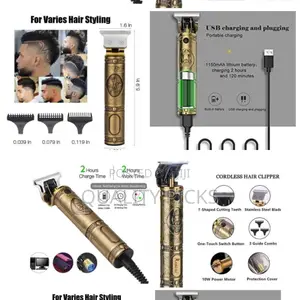 Portable Rechargeable Hair Clipper
