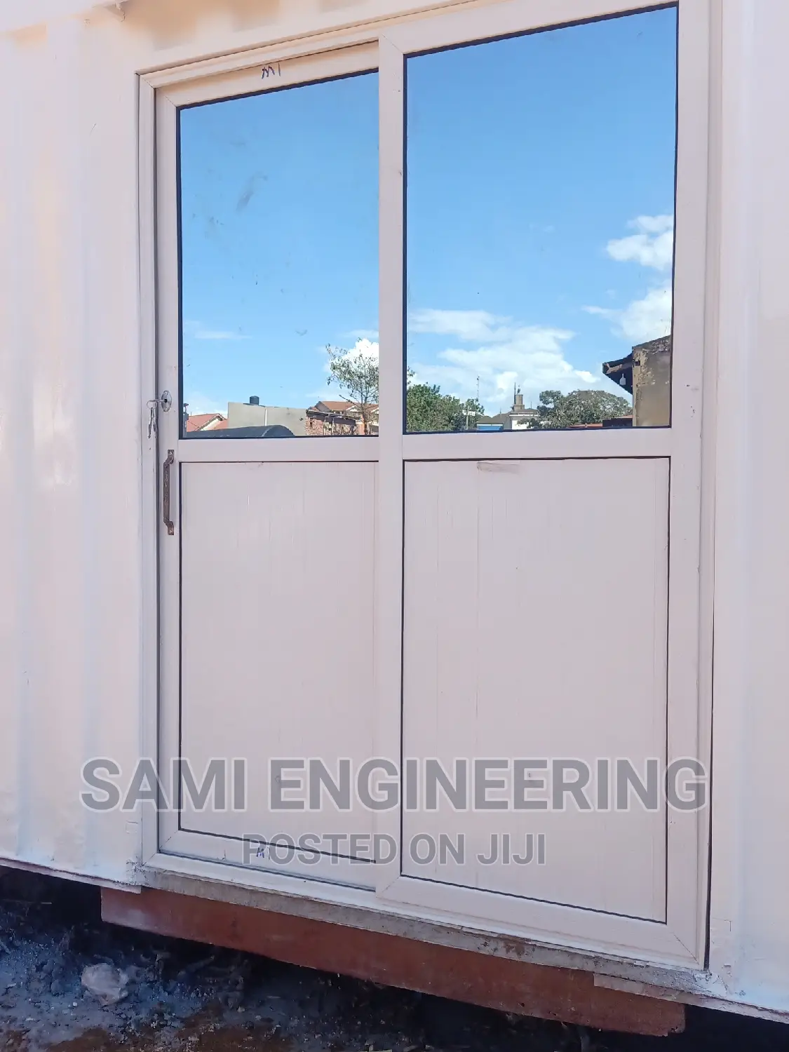 Aluminum Slidding Door to Container