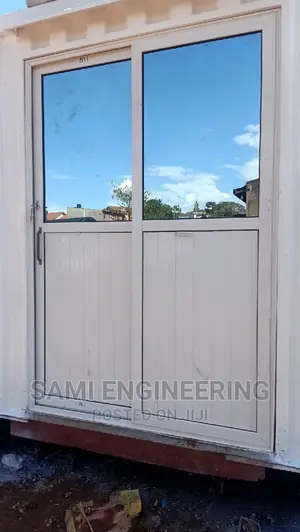 Aluminum Slidding Door to Container