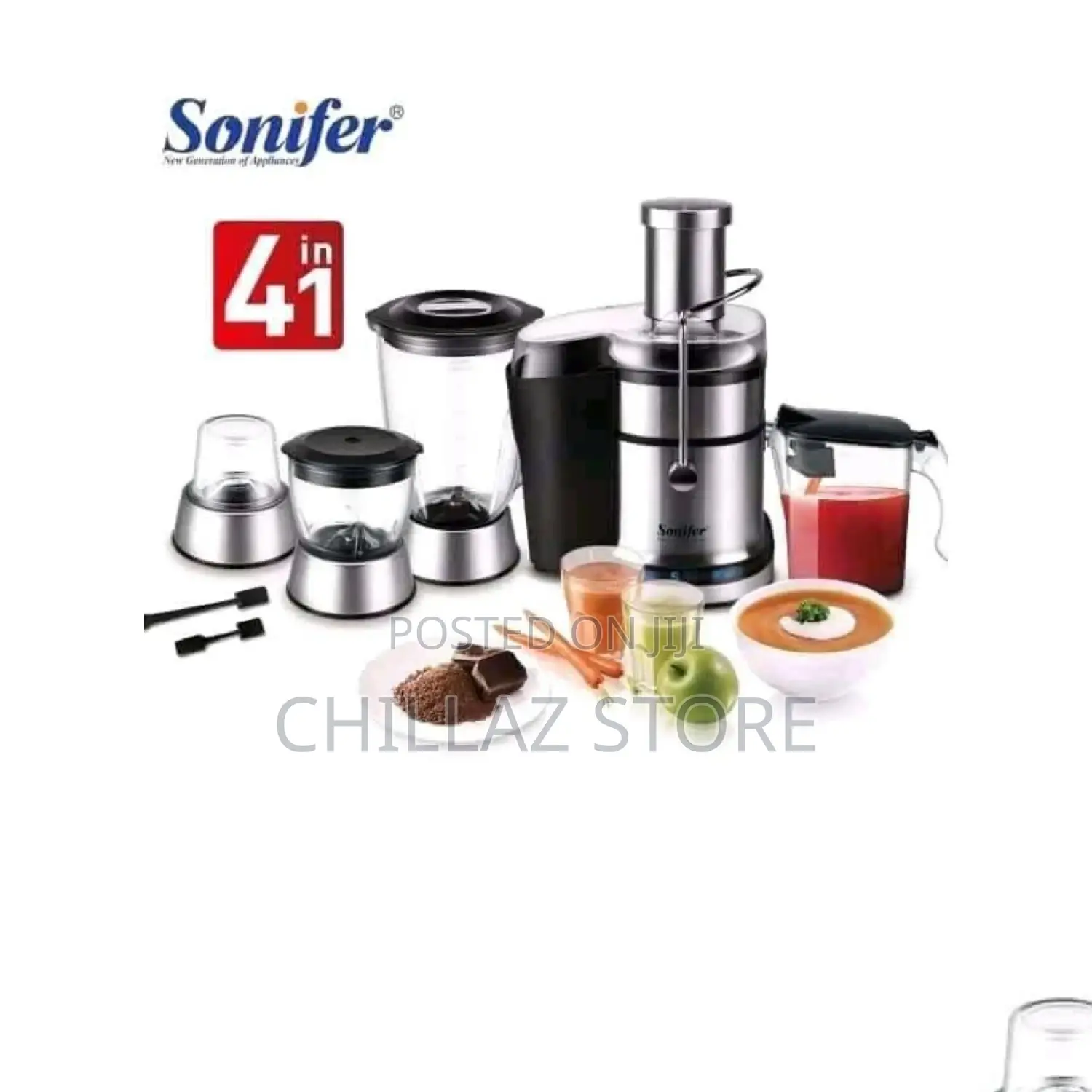 Sonifer 4in1 Juicer and Blender Set.