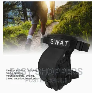 Thigh Bag Pack, Scratch Resistant Leg Bag for Camping.
