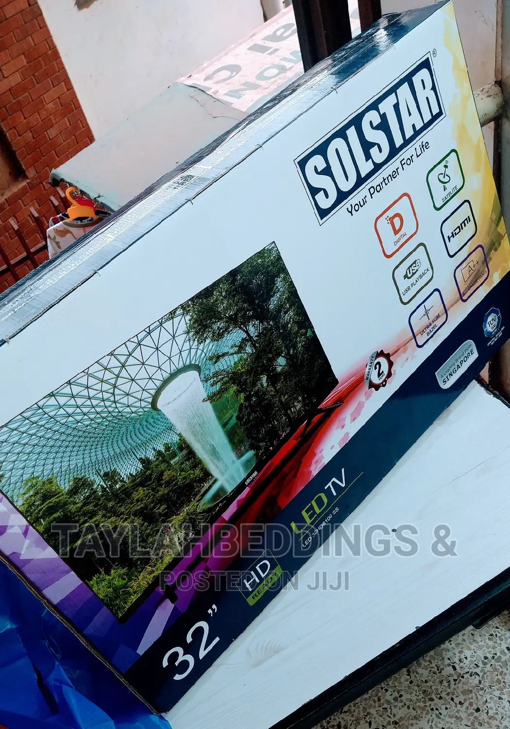 Solstar 32 Inch Led Tv
Digital Inbuilt Free to Air Decoder