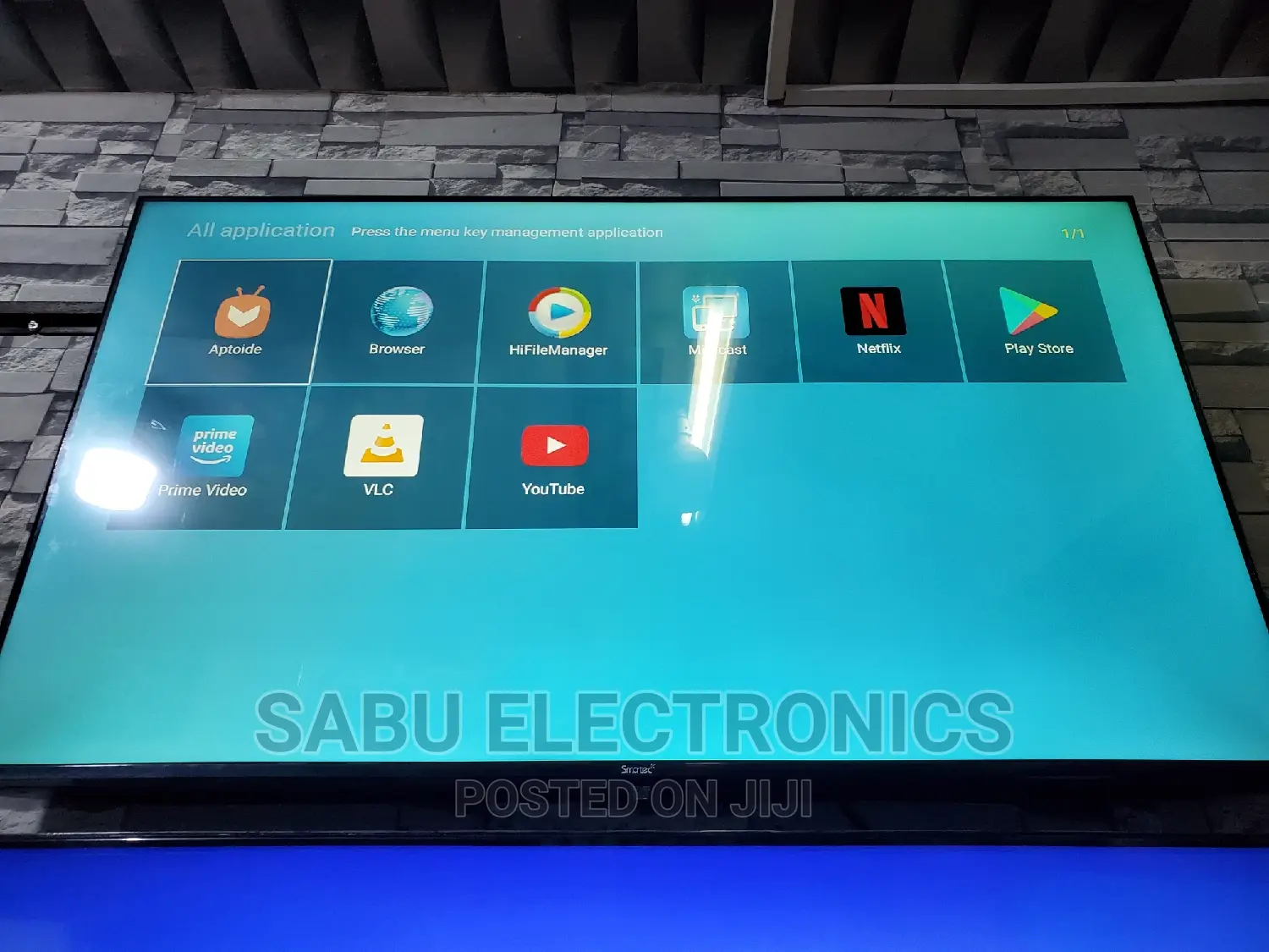 Smartec 50 Inch Frameless Smart Android TV