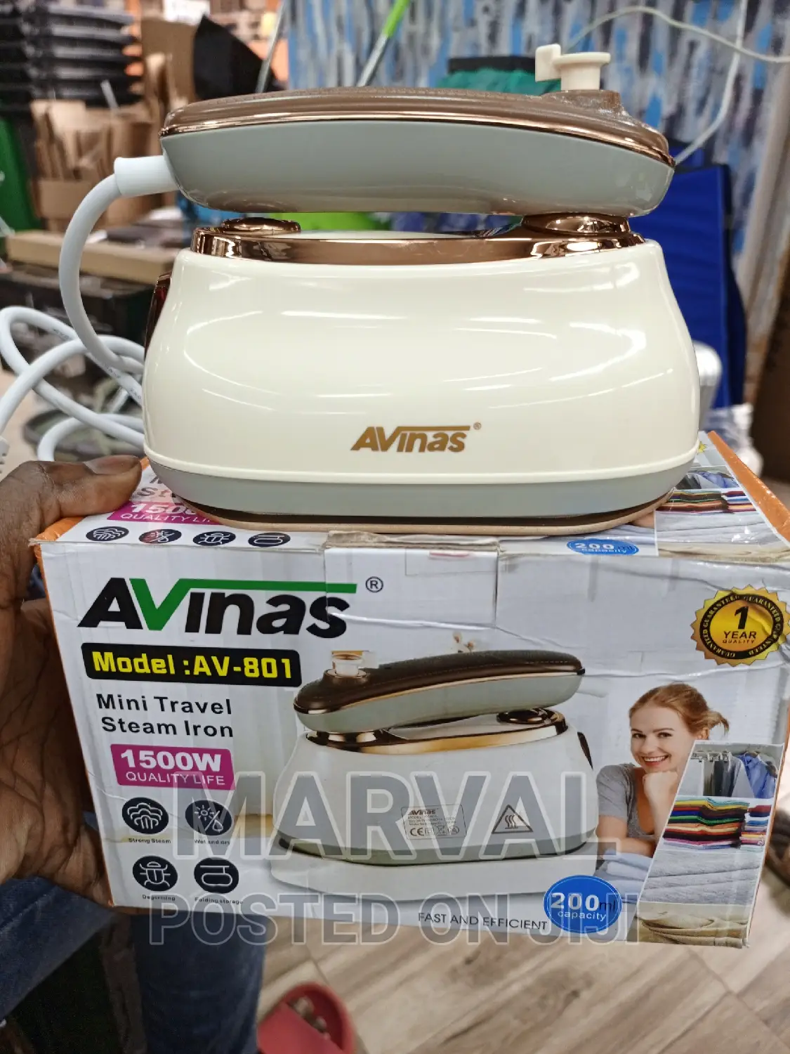 Mini Travel Steam Iron