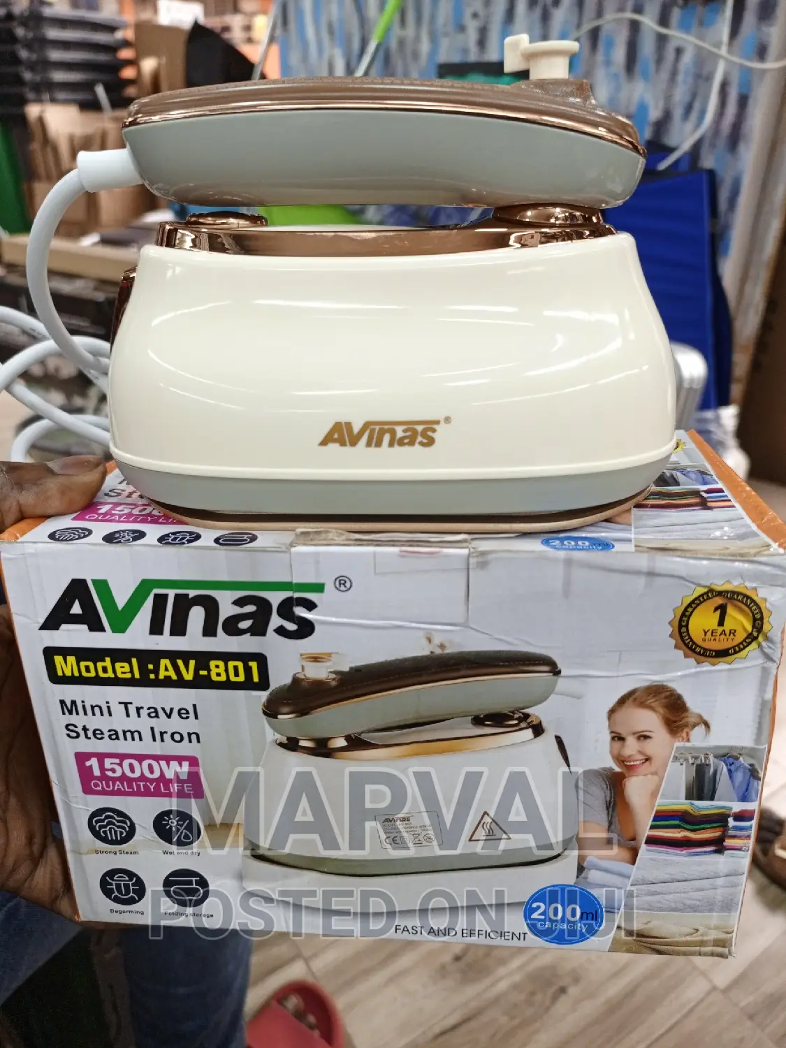 Mini Travel Steam Iron
