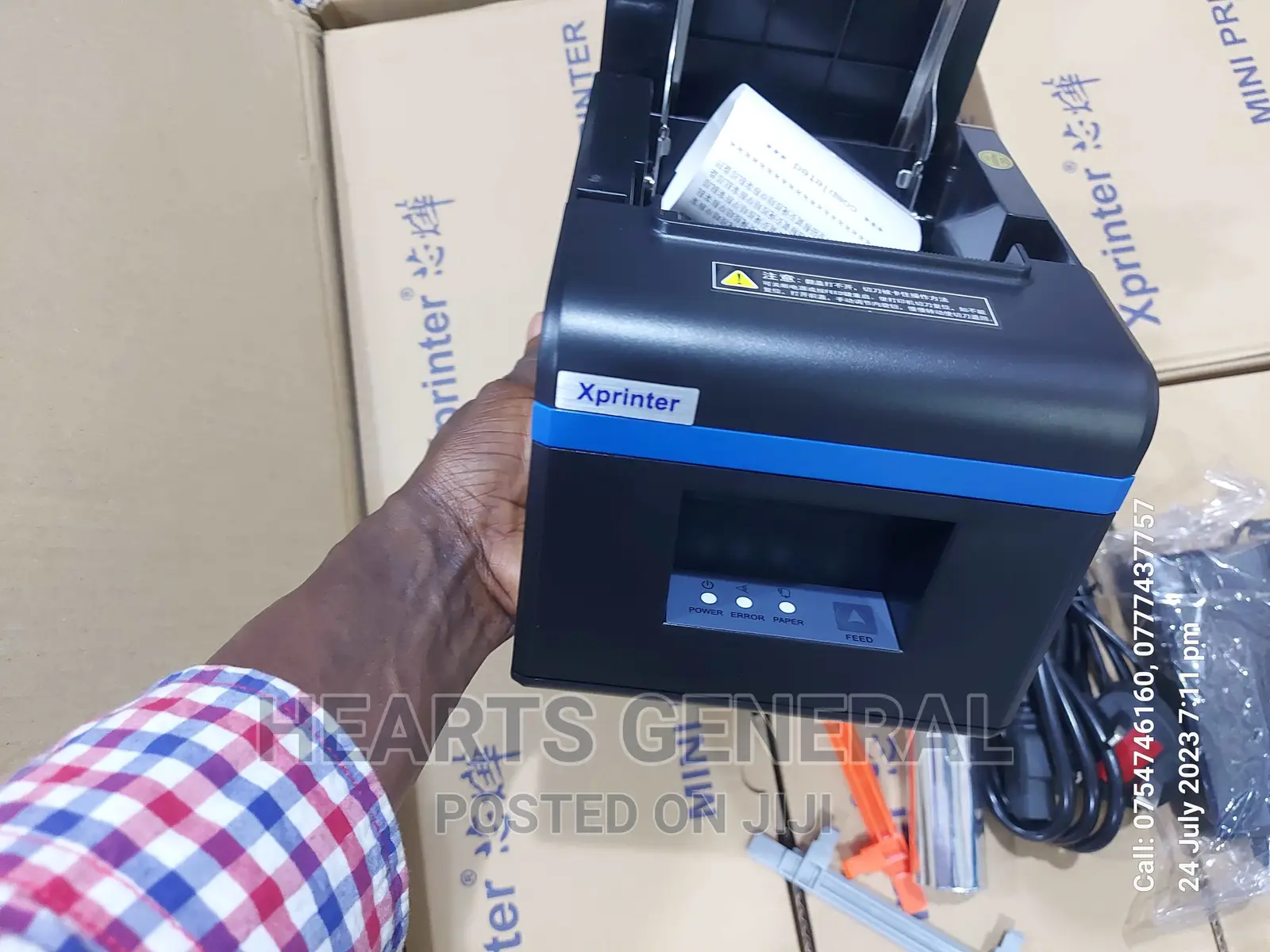 Network Receipt Printer (Pos Printer for Hotel, Supermarket)