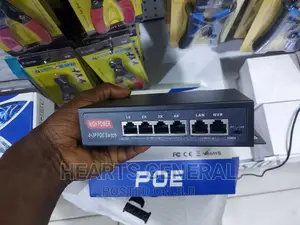 Smart Poe Network Switch 4port With 2 Uplink