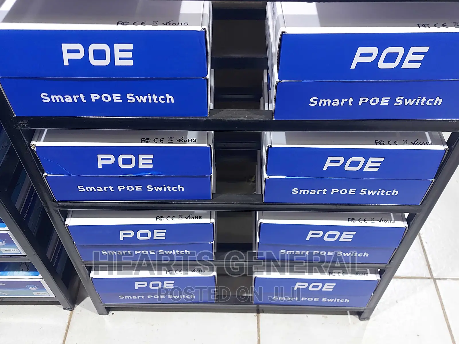 Smart Poe Network Switch 4port With 2 Uplink