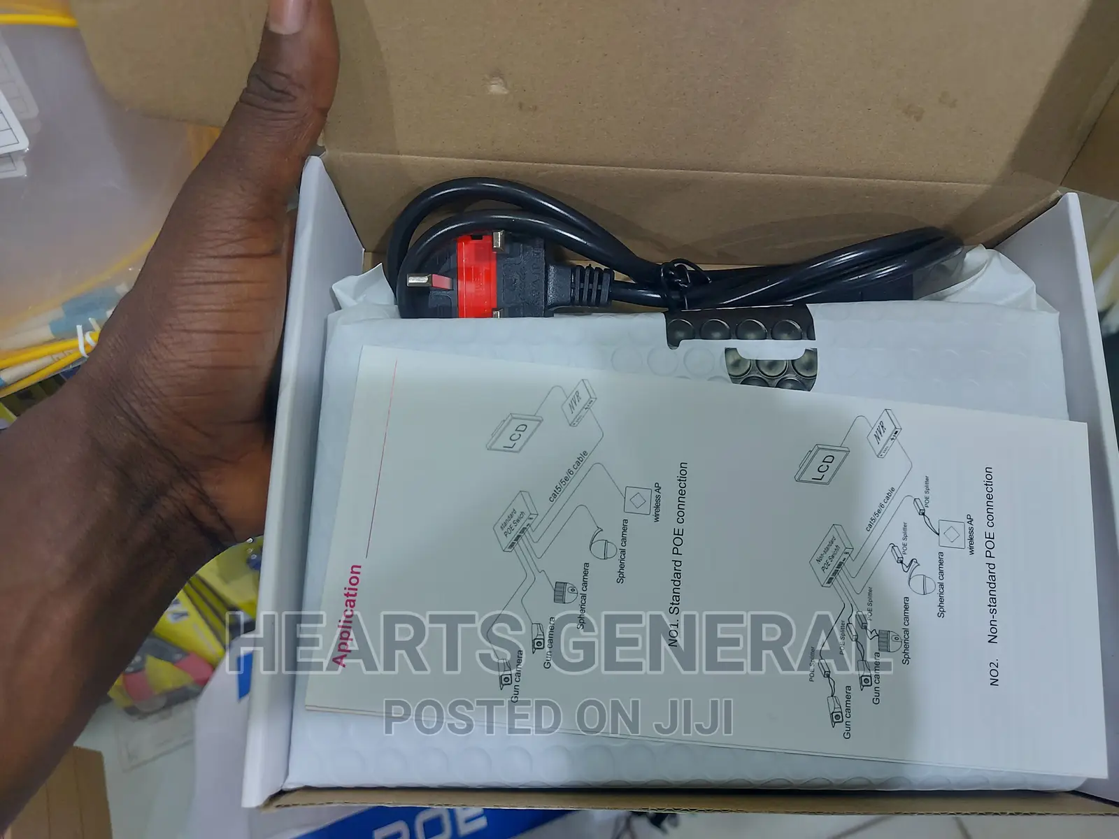 Smart Poe Network Switch 4port With 2 Uplink