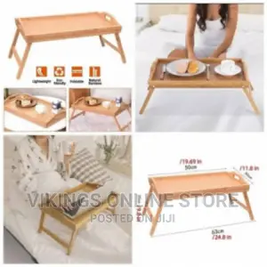Foldable Bed Tray, Laptop Desk,Bed Table, Serving Tray