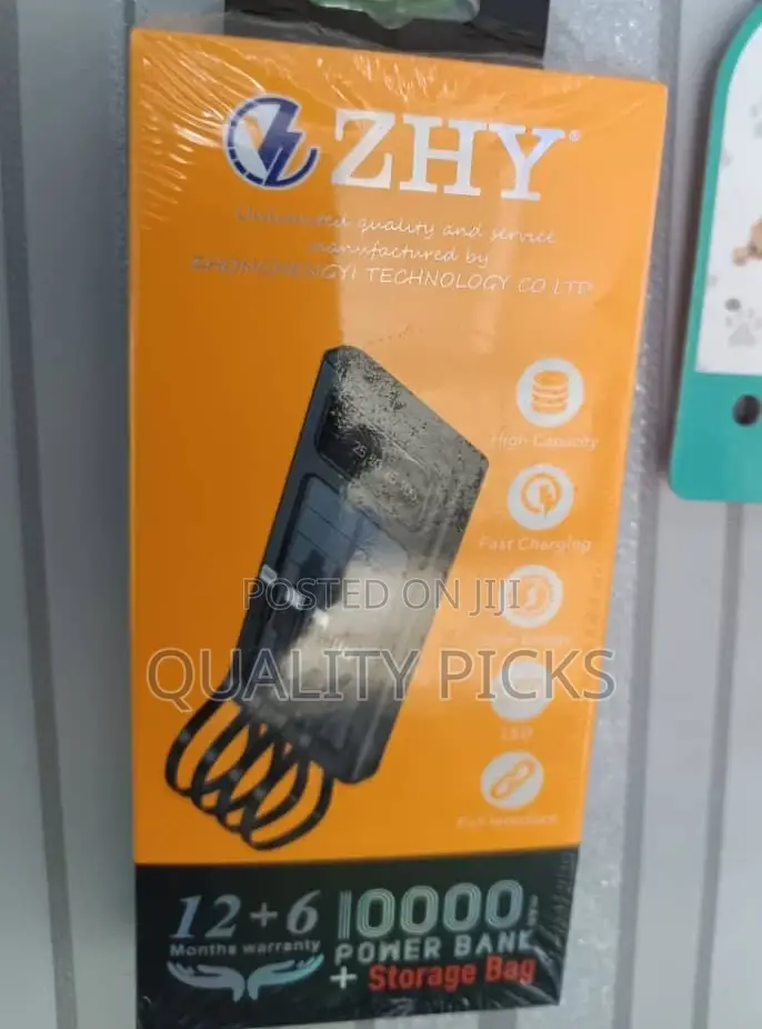 Black ZHY Power Bank