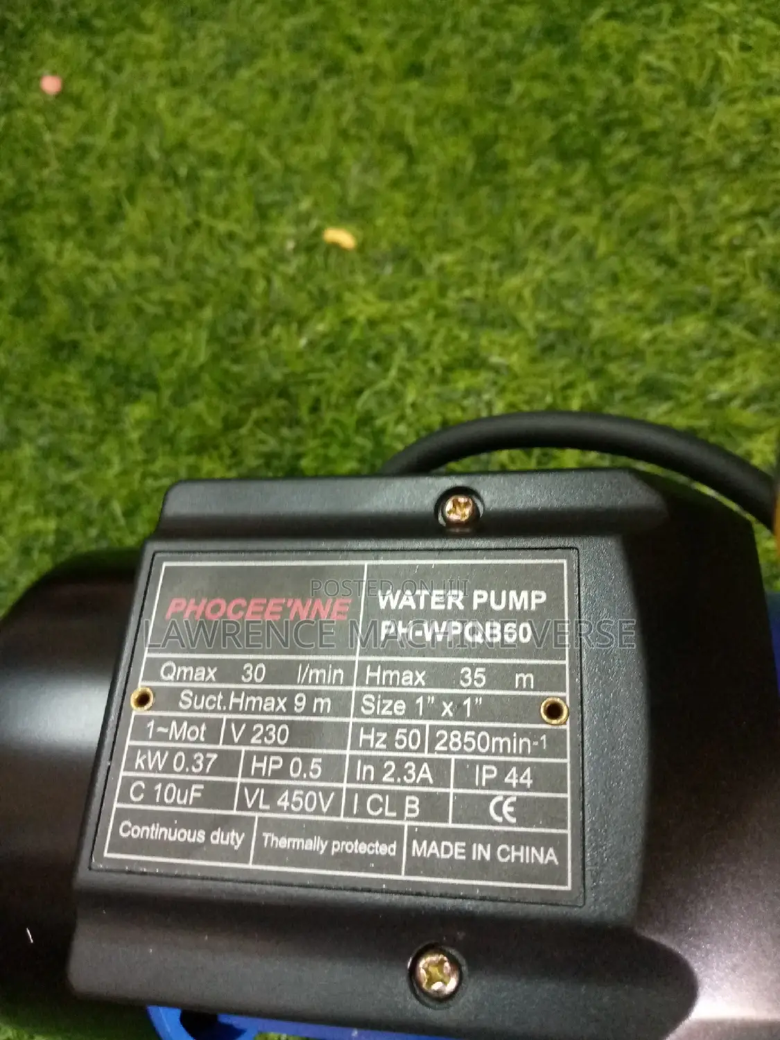 Surface Water Pump and Pressure Control