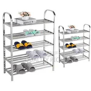 Stainless Steel 5 Layer Shoe Rack