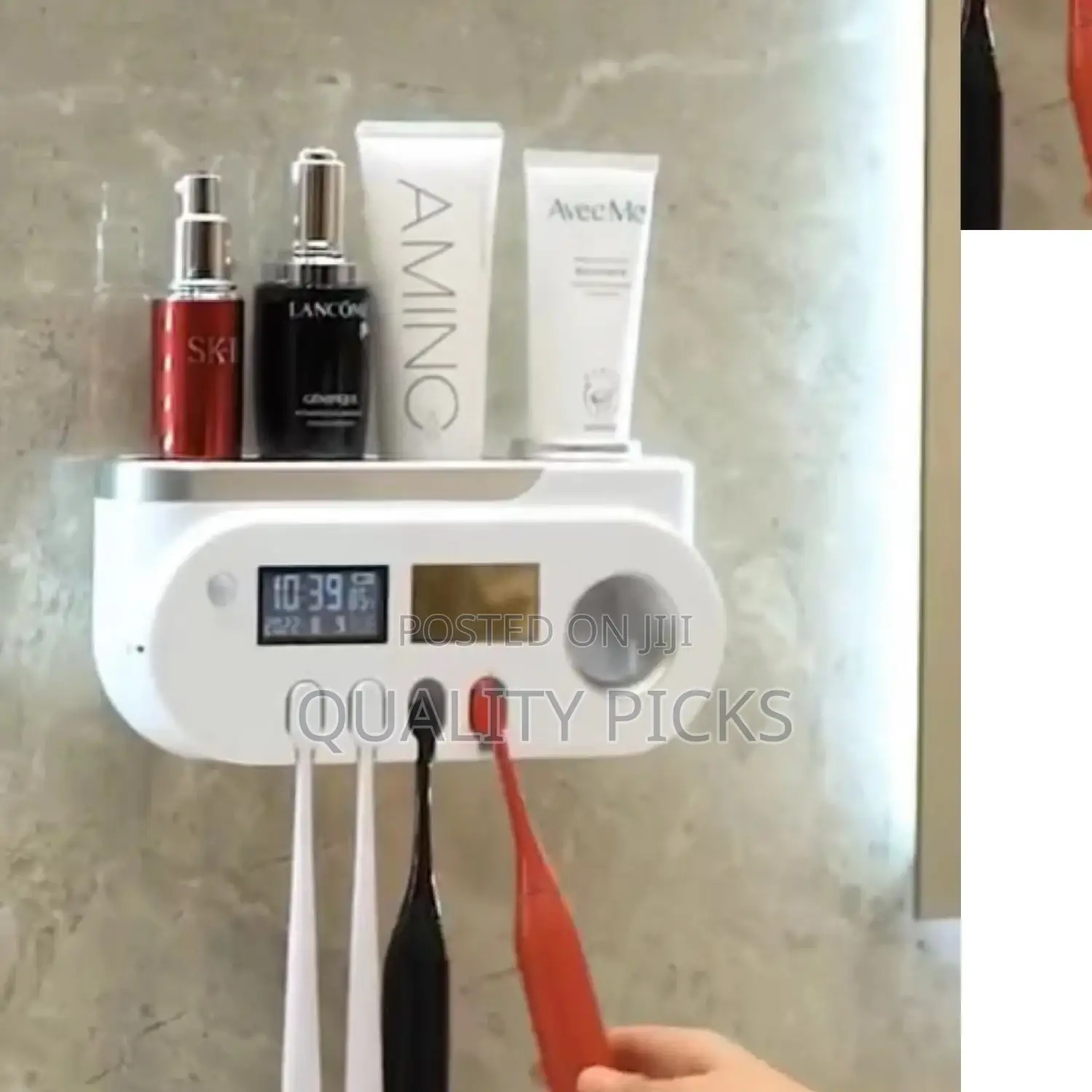 Mounted Toothbrush Holder