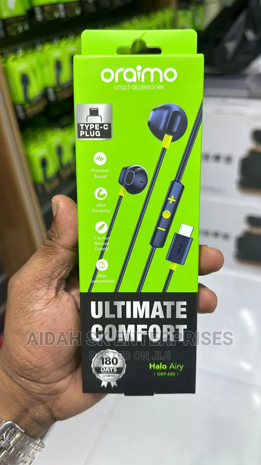 Oraimo Type C Ultimate Comfort