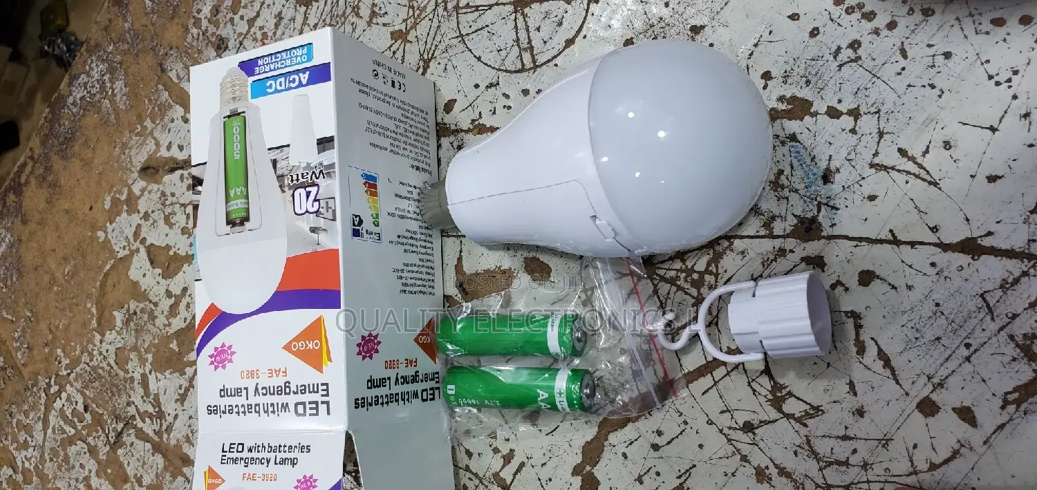 Rechargeable Emergency Bulbs