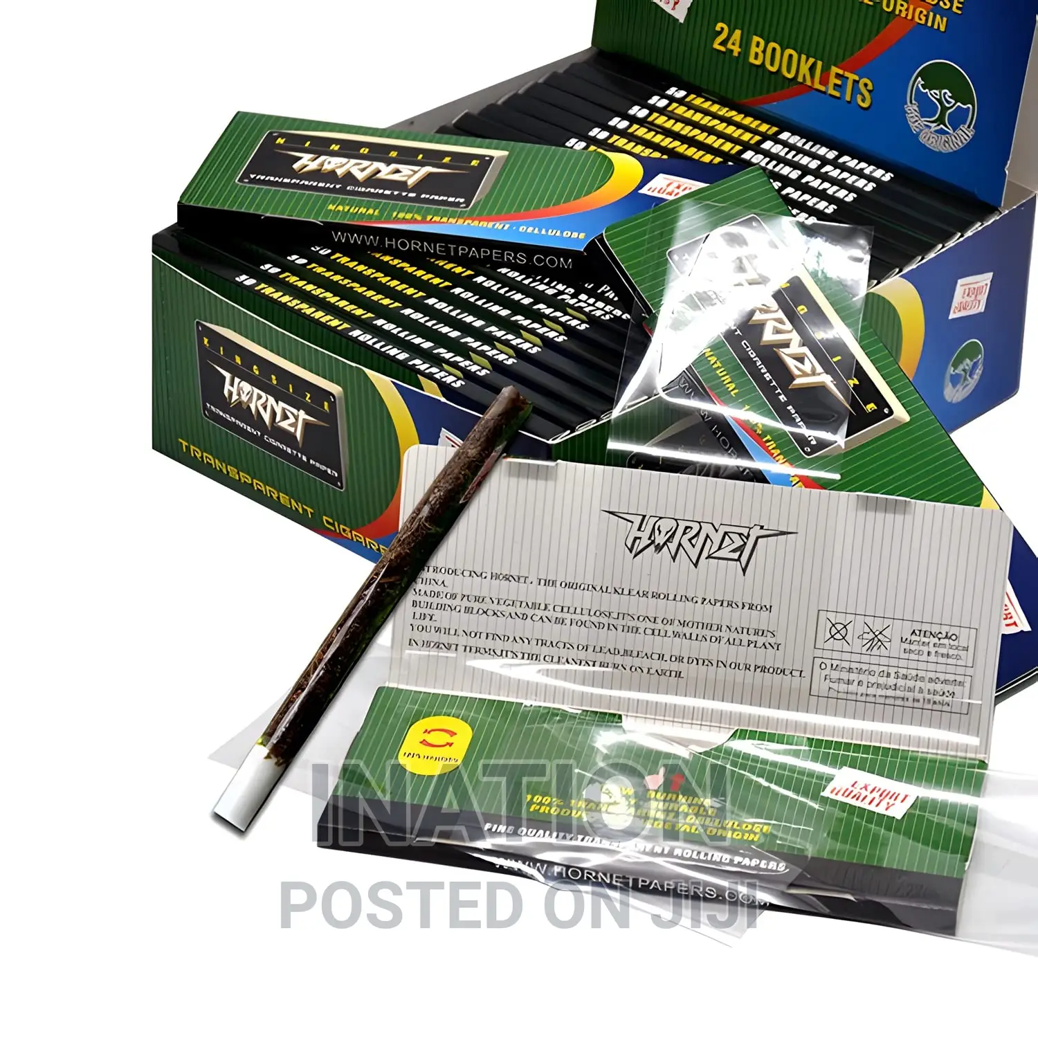 Hornet Transparent Rolling Papers
