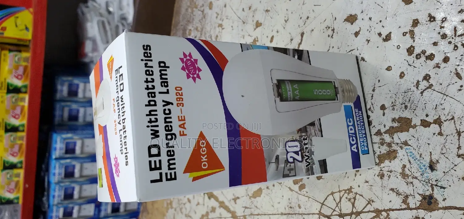 Rechargeable Emergency Bulbs
