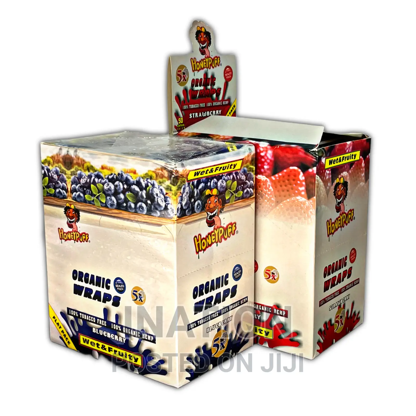 Honeypuff Fruit Flavoured Blunt Wraps