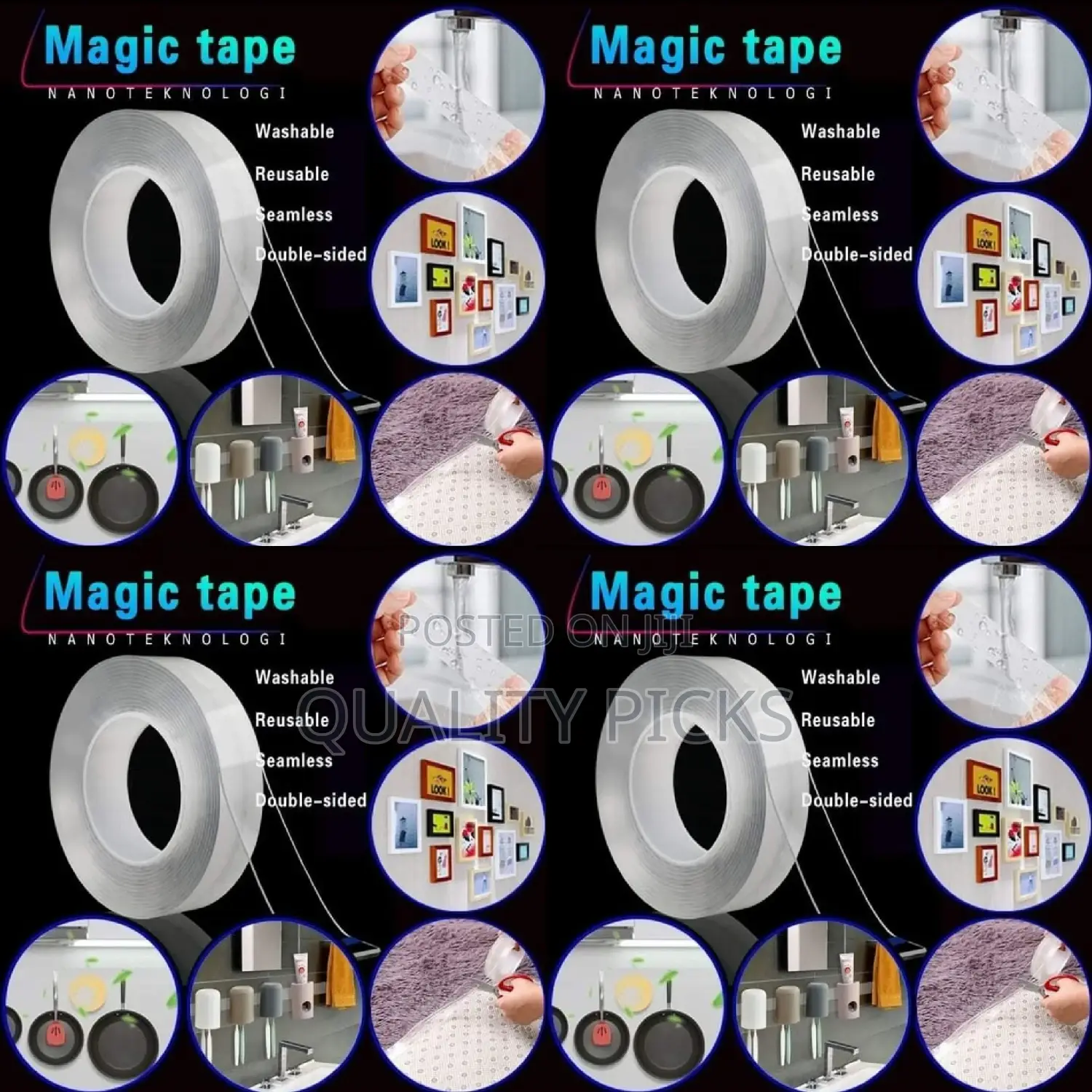 Double Magic Tape Organizer