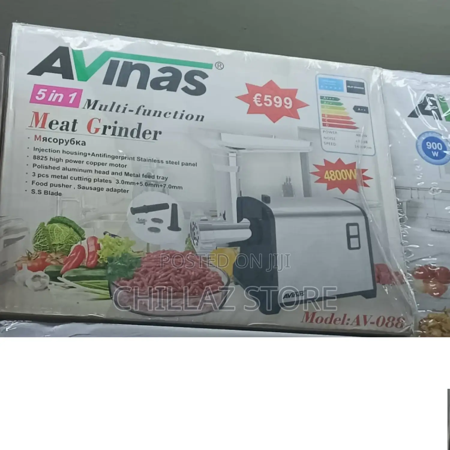 5in1 Avinas Multifunctional Meat Grinder.