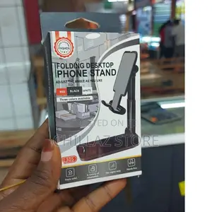 Foldable Metal Desktop Phone Stand.