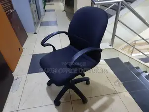 Fabric Short Back Chair