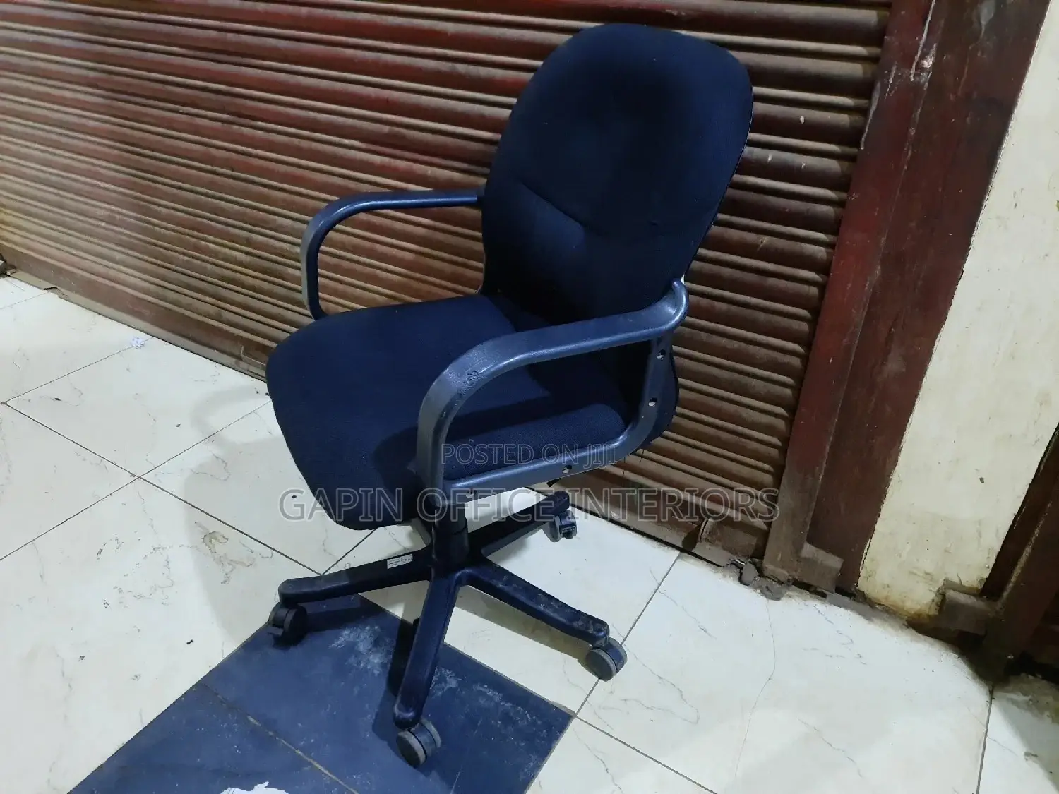Used Short Back Office Chair