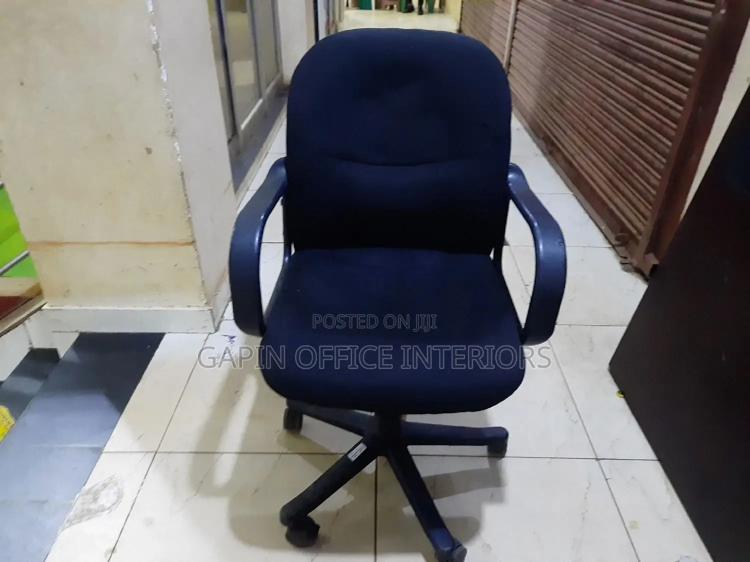 Used Short Back Office Chair
