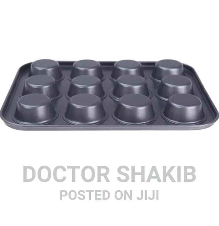 Mini 12cup Nonstick Coating Baking Pan