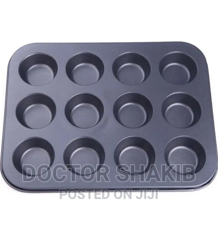 Mini 12cup Nonstick Coating Baking Pan