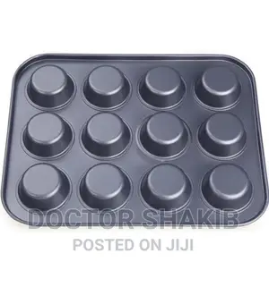 Mini 12cup Nonstick Coating Baking Pan
