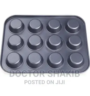 Nonstick Muffin Tray 12 Baking Cavities