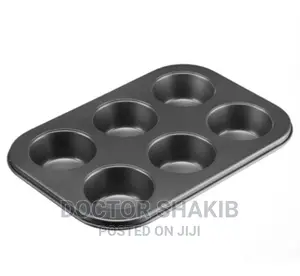 High-Quality 6 Cup Muffin Nonstick Baking Pans