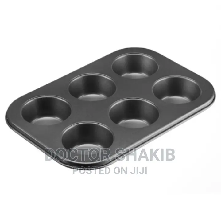 High-Quality 6 Cup Muffin Nonstick Baking Pans