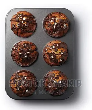High-Quality 6 Cup Muffin Nonstick Baking Pans