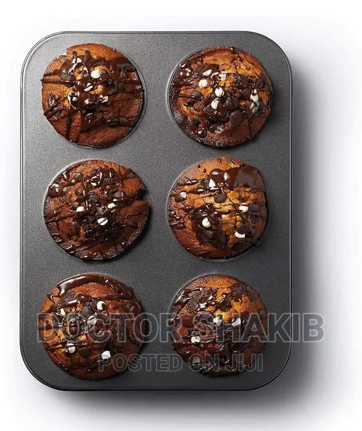 High-Quality 6 Cup Muffin Nonstick Baking Pans