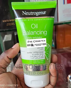 Neutrogena Oil Balancing Exfoliate Scrub With Lime+Aloe Vera