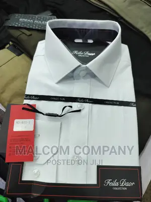 Men's White Shirts.