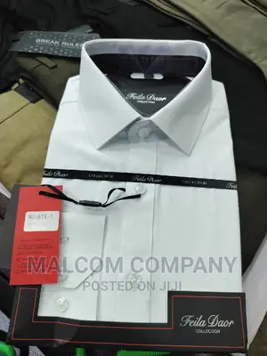 Men's White Shirts.