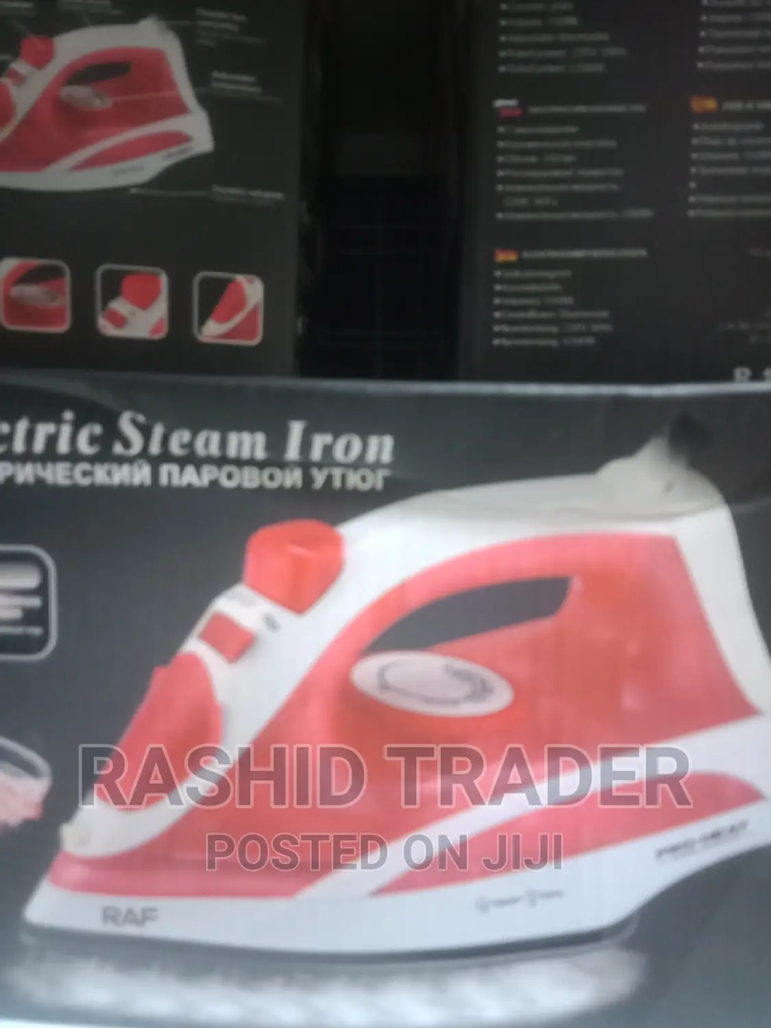 Raf Electric Steam Iron