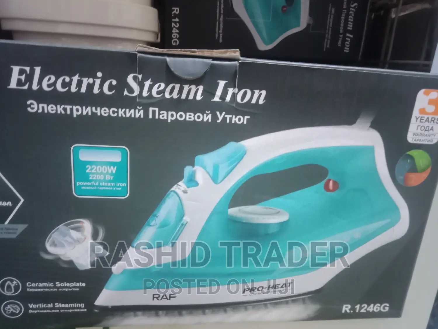 Steam Iron in Stock
