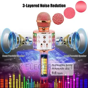 Multifunctional Bluetooth Microphone Kareoke