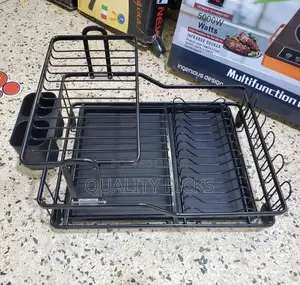 Kitchen 2 Layer Dish Rack Organizer