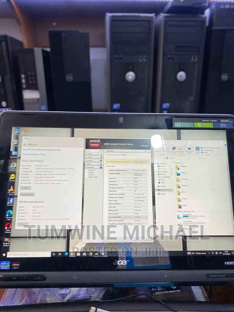 Desktop Computer Acer Aspire TC-780A 4GB Intel Core I3 HDD 500GB