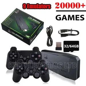 Video Game Console 2.4G Double Wireless Controller Game Stic