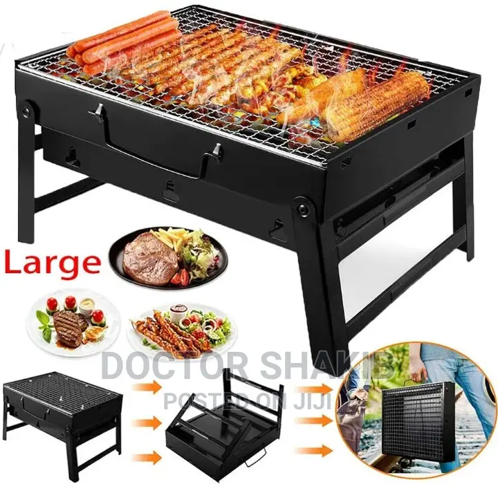 Folding Portable BBQ Charcoal Grill